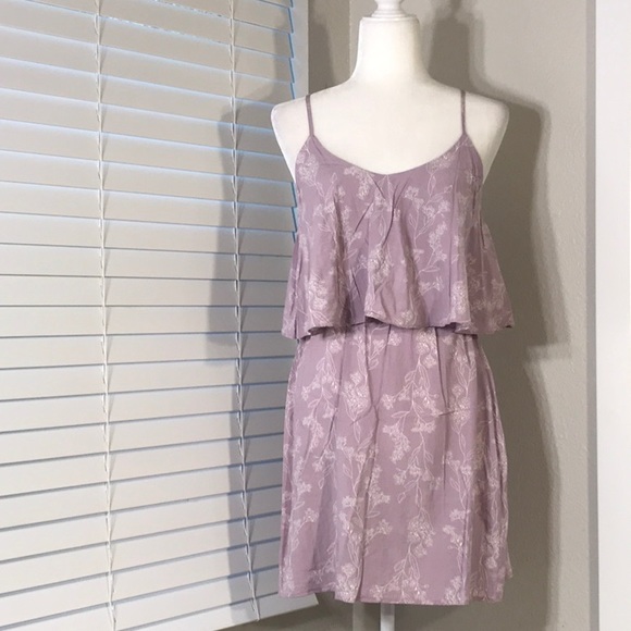 Old Navy | Dresses | Lavender Floral Summer Dress | Poshmark